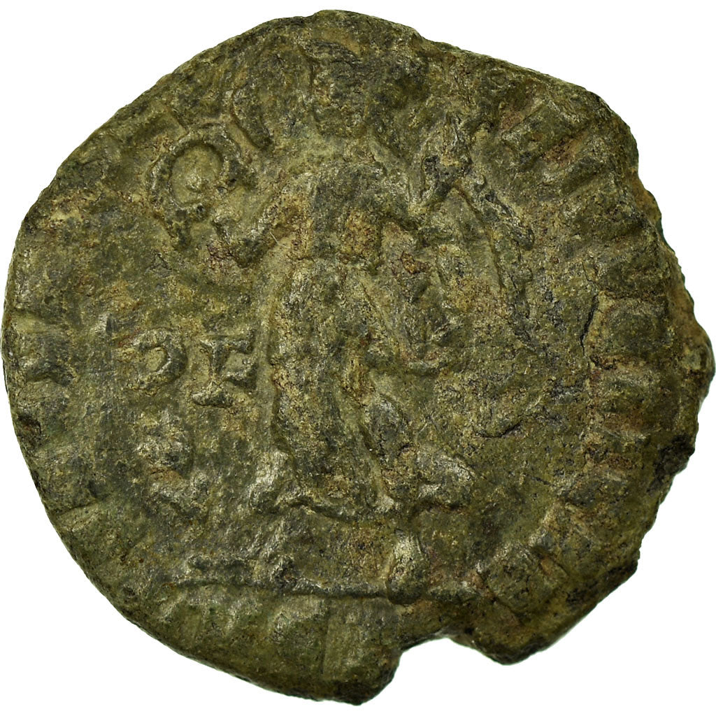 Coin, Valens, Nummus, Siscia, VF(20-25), Copper, RIC:7