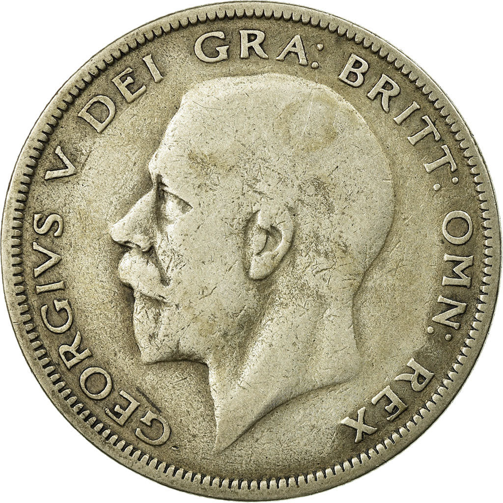 Coin, Great Britain, George V, 1/2 Crown, 1933, EF(40-45), Silver, KM:835