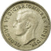 Coin, Australia, George VI, Threepence, 1949, EF(40-45), Silver, KM:44