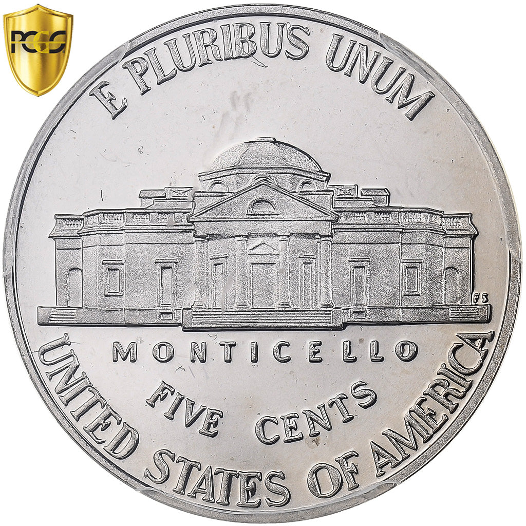 United States, 5 Cents, Jefferson, 2014, San Francisco, Proof, Copper-nickel