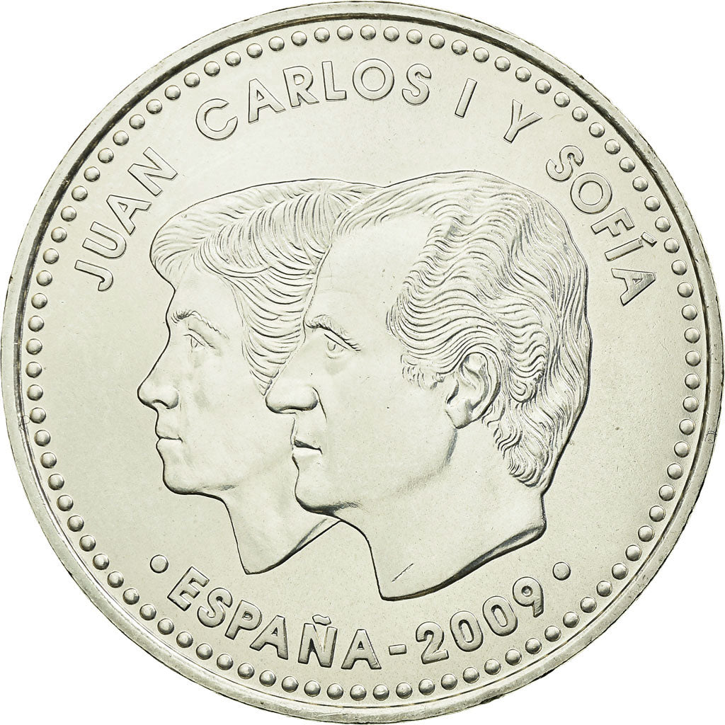 Spain, 12 Euro, 2009, MS(65-70), Silver, KM:1212