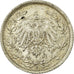 Moneta, GERMANIA - IMPERO, 1/2 Mark, 1918, Stuttgart, SPL-, Argento, KM:17
