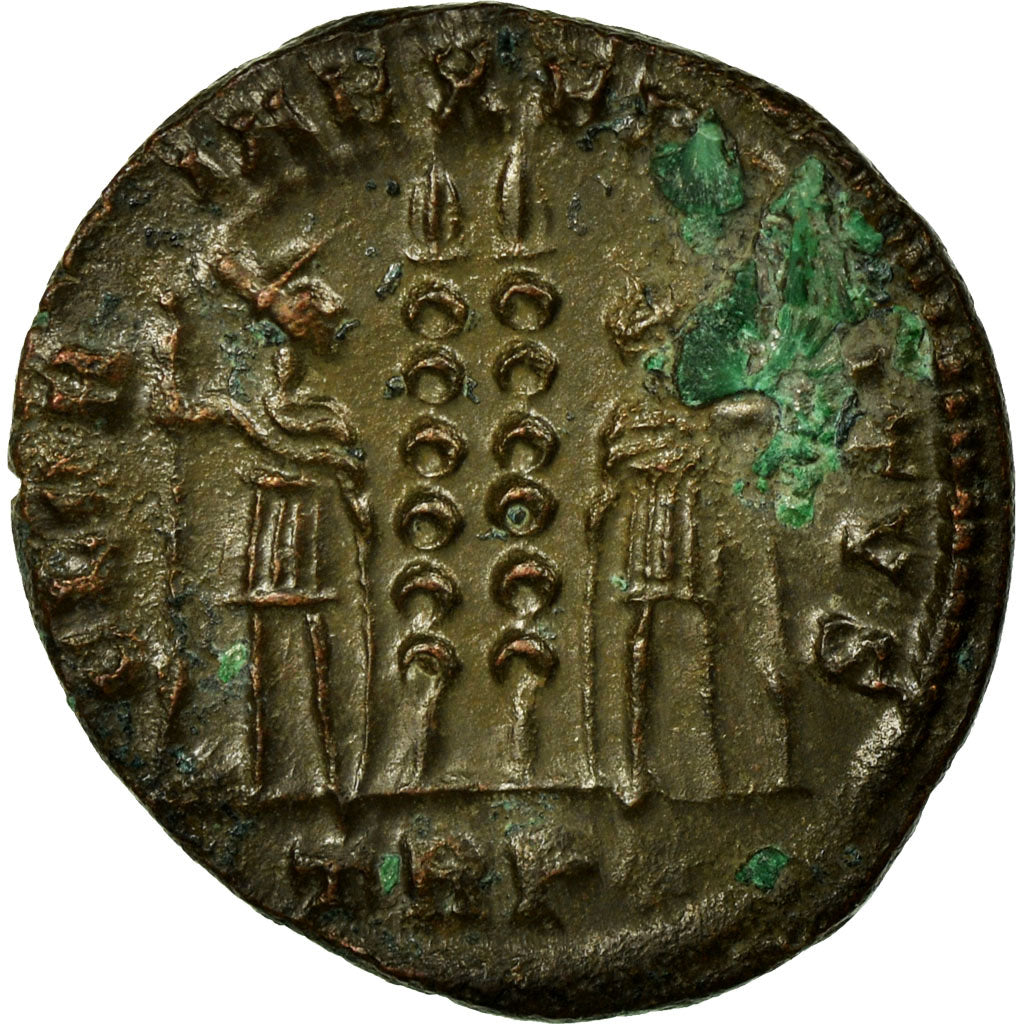 Constantine I, Nummus, Trier, Copper, AU(50-53), Cohen:255