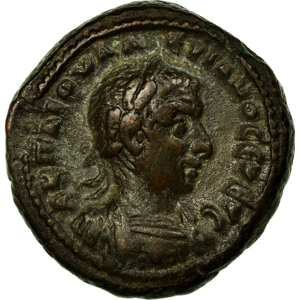 Valerian I, Tetradrachm, Alexandria, Biglione, BB+