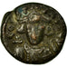 Constans II, Half Follis, Bronze, SS