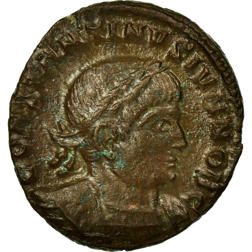Constantine II, Nummus, Trier, Copper, EF(40-45), Cohen:114