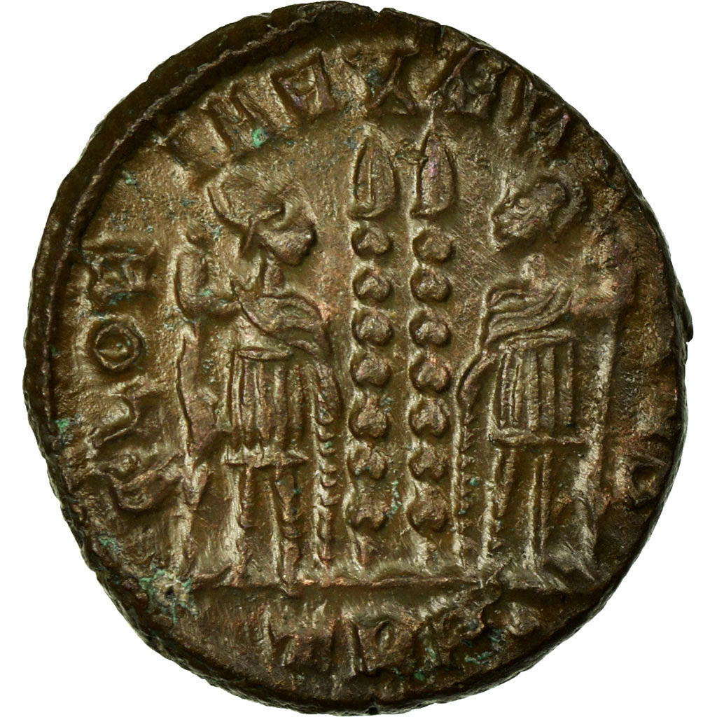Constantine II, Nummus, Trier, Copper, EF(40-45), Cohen:114