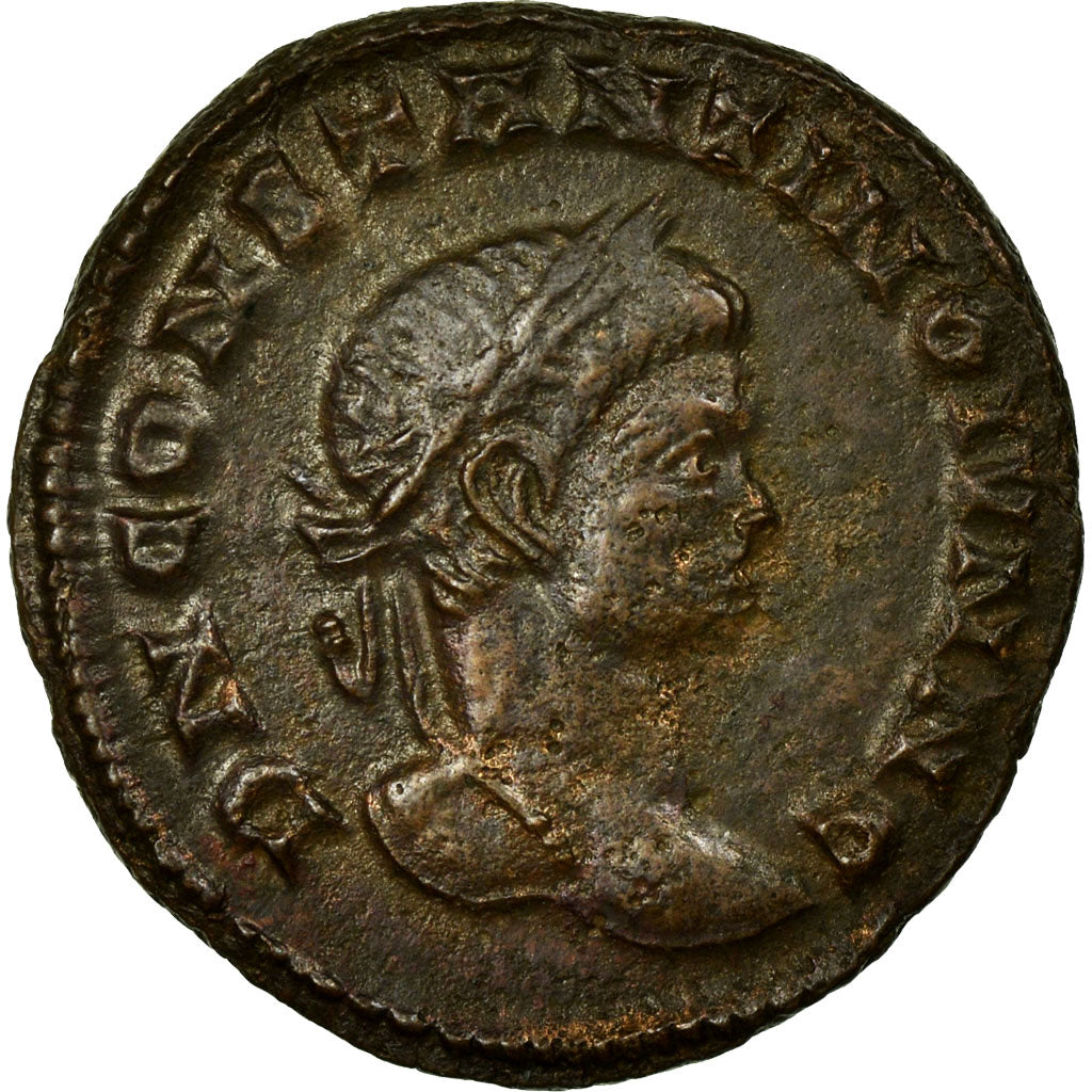Constantine II, Nummus, Lyon - Lugdunum, Rame, BB+, Cohen:28