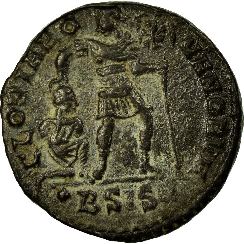 Valens, Nummus, Siscia, Copper, AU(55-58), Cohen:11