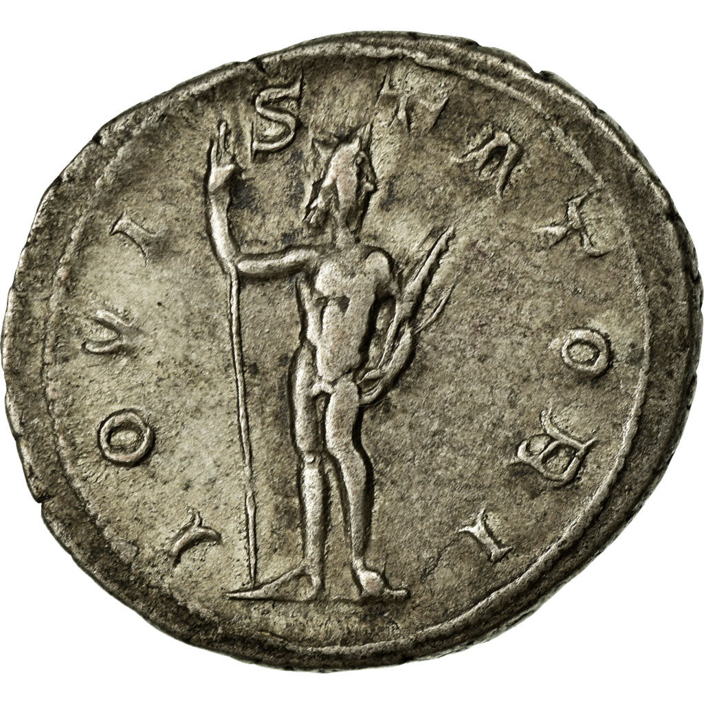 Gordian III, Antoninianus, Billon, AU(55-58), Cohen:109