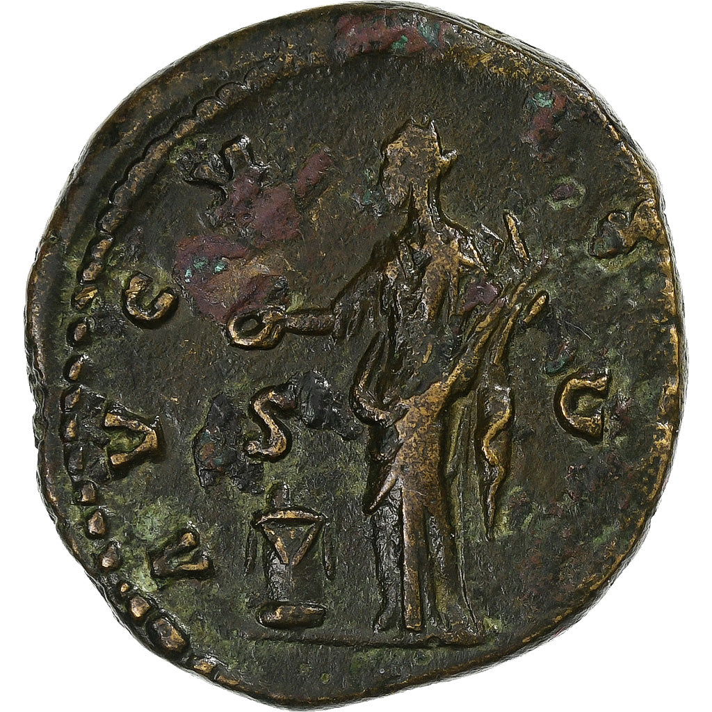 Coin, Faustina I, As, Roma, VF(30-35), Copper, RIC:1171