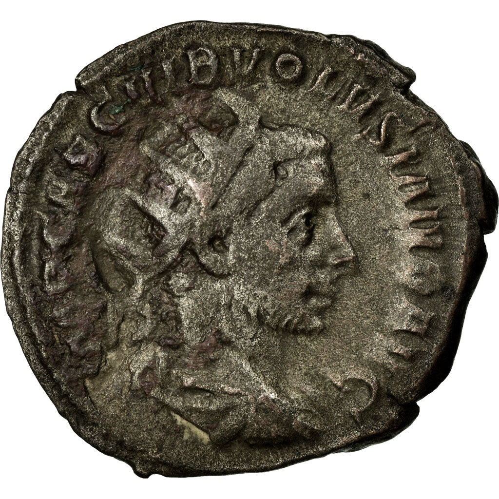Volusian, Antoninianus, Lingote, VF(30-35), Cohen:101