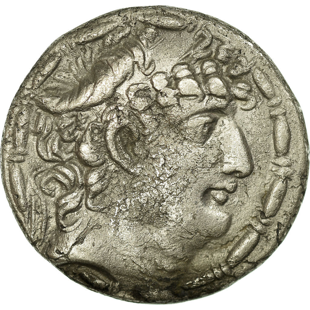 Moeda, Reino Selêucida, Philip I Philadelphos, Tetradrachm, Antioch, EF(40-45)