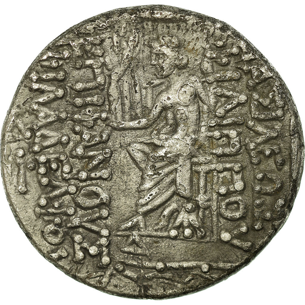 Moeda, Reino Selêucida, Philip I Philadelphos, Tetradrachm, Antioch, EF(40-45)