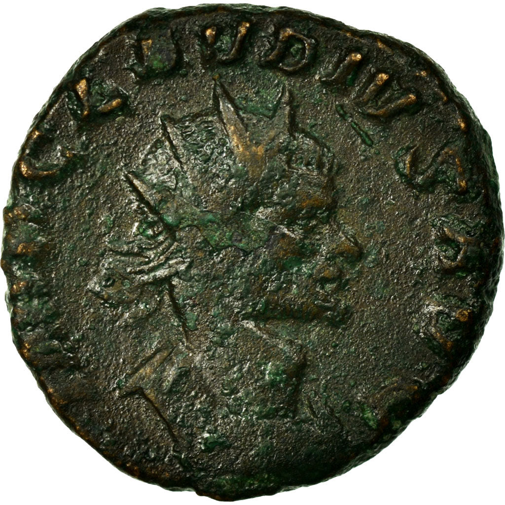 Claudius, Antoninianus, Lingote, VF(30-35), Cohen:21