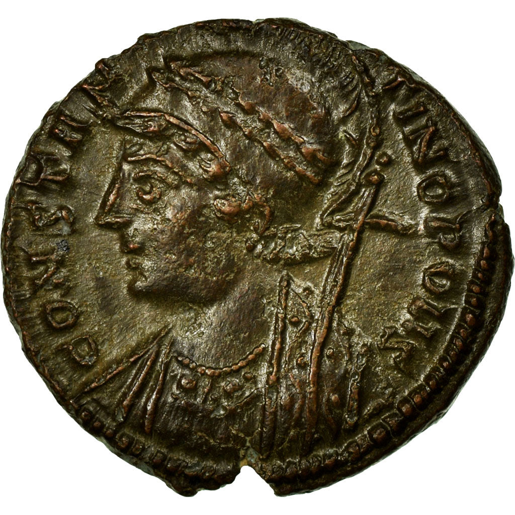 Nummus, Trier, Copper, AU(50-53), Cohen:21