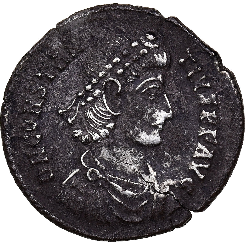 Constantius II, Siliqua, 351-355, Sirmium, Silver, EF(40-45), RIC:17