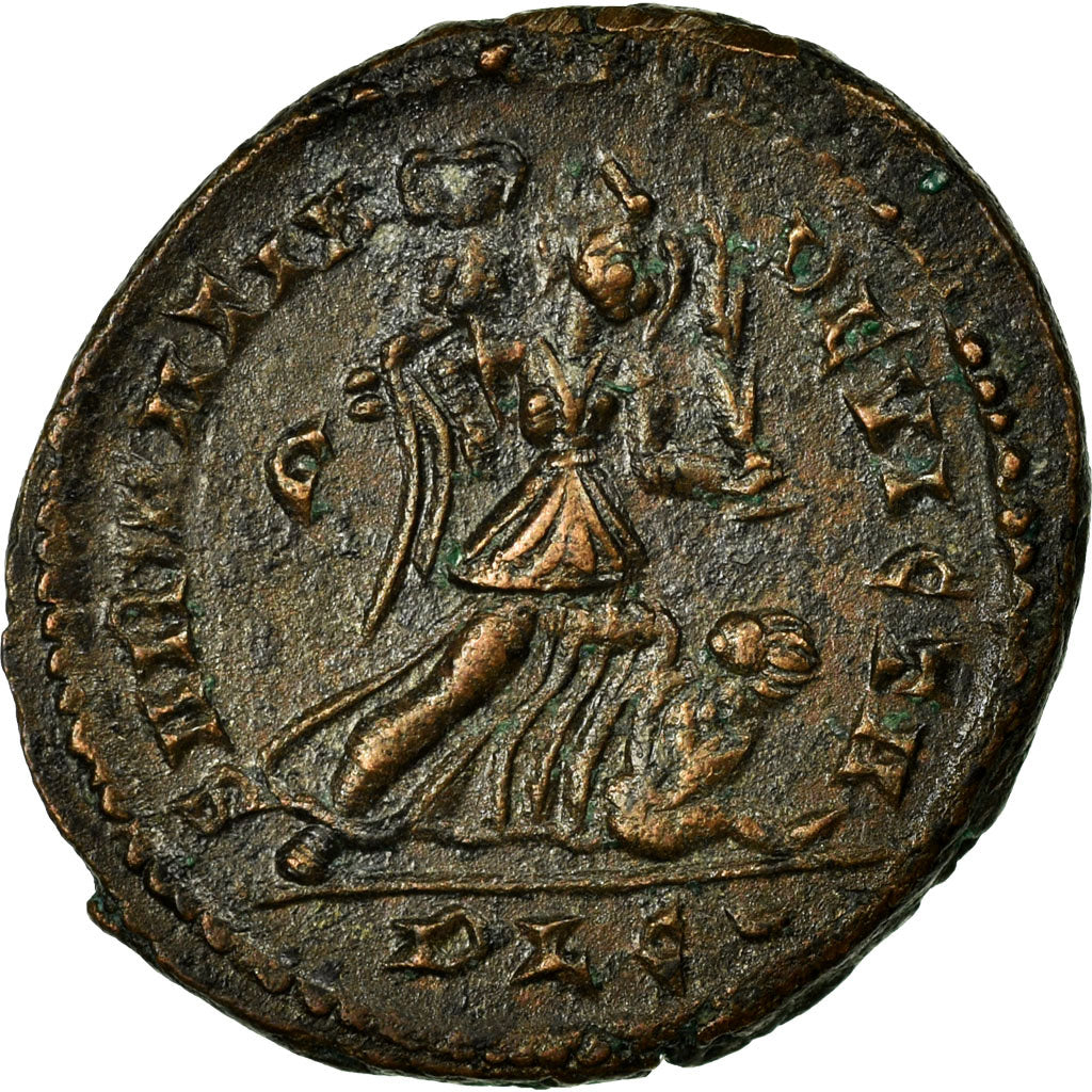 Constantine I, Nummus, Lugdunum, Copper, AU(55-58), Cohen:487