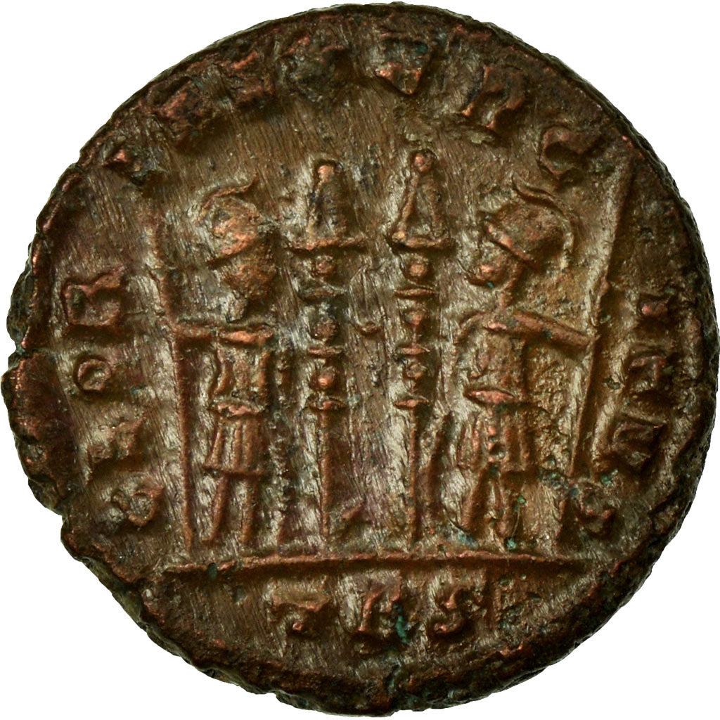 Constantine II, Nummus, Thessalonica, Copper, EF(40-45), Cohen:114