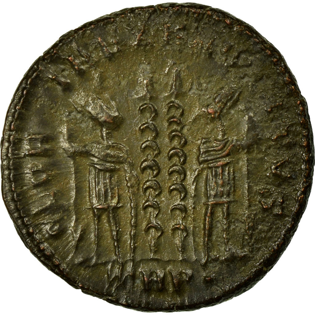 Constantine II, Nummus, Trier, Copper, AU(50-53), Cohen:114