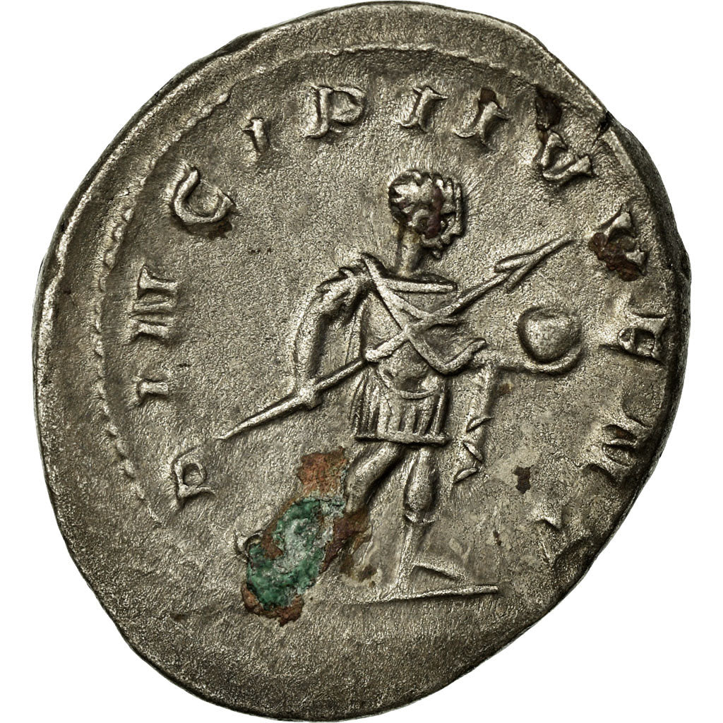 Philip II, Antoninianus, Billon, AU(55-58), Cohen:54