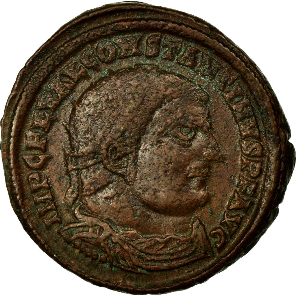 Constantine I, Nummus, Thessalonica, Rame, BB, Cohen:292