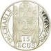 Coin, France, 100 Francs-15 Ecus, 1990, Paris, MS(65-70), Silver, KM:989