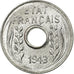 Coin, FRENCH INDO-CHINA, Cent, 1943, MS(64), Aluminum, KM:26