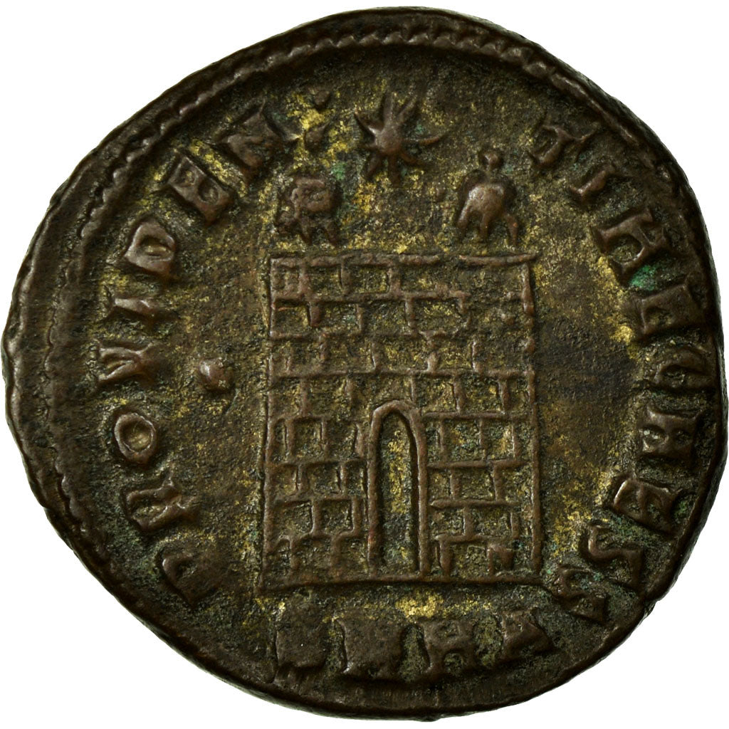 Constantine I, Nummus, Heraclea, Rame, BB+, Cohen:164
