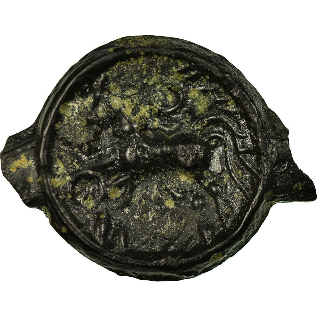 Monnaie, Suessions, Potin, SUP, Potin, Delestrée:214