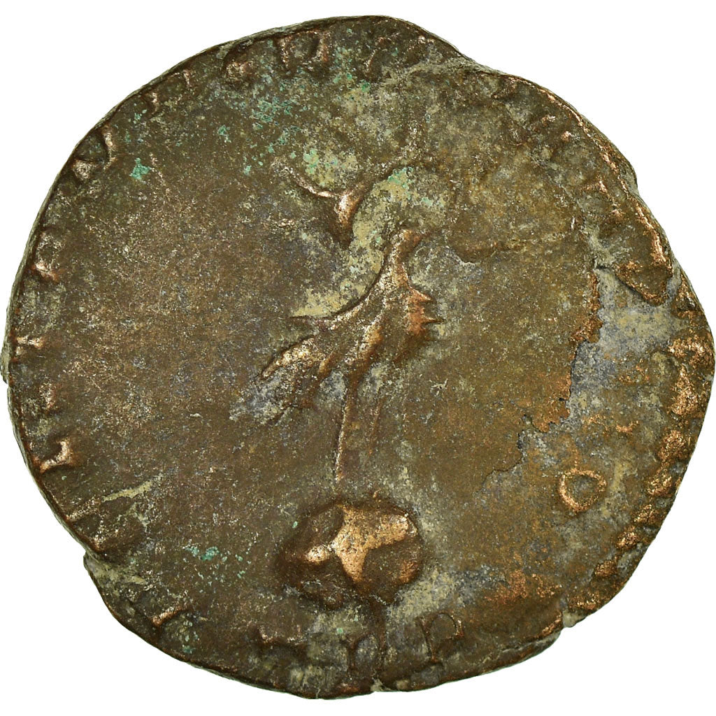 Moneda, Constans, Half Maiorina, Trier, BC+, Cobre, RIC:234