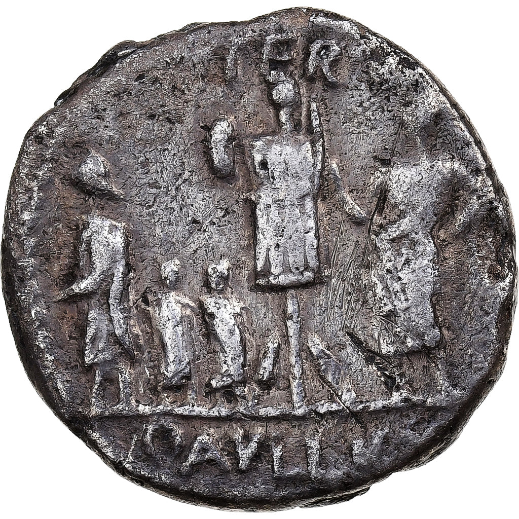 Aemilia, Denarius, 62 BC, Rome, Silver, VF(30-35), Crawford:415/1