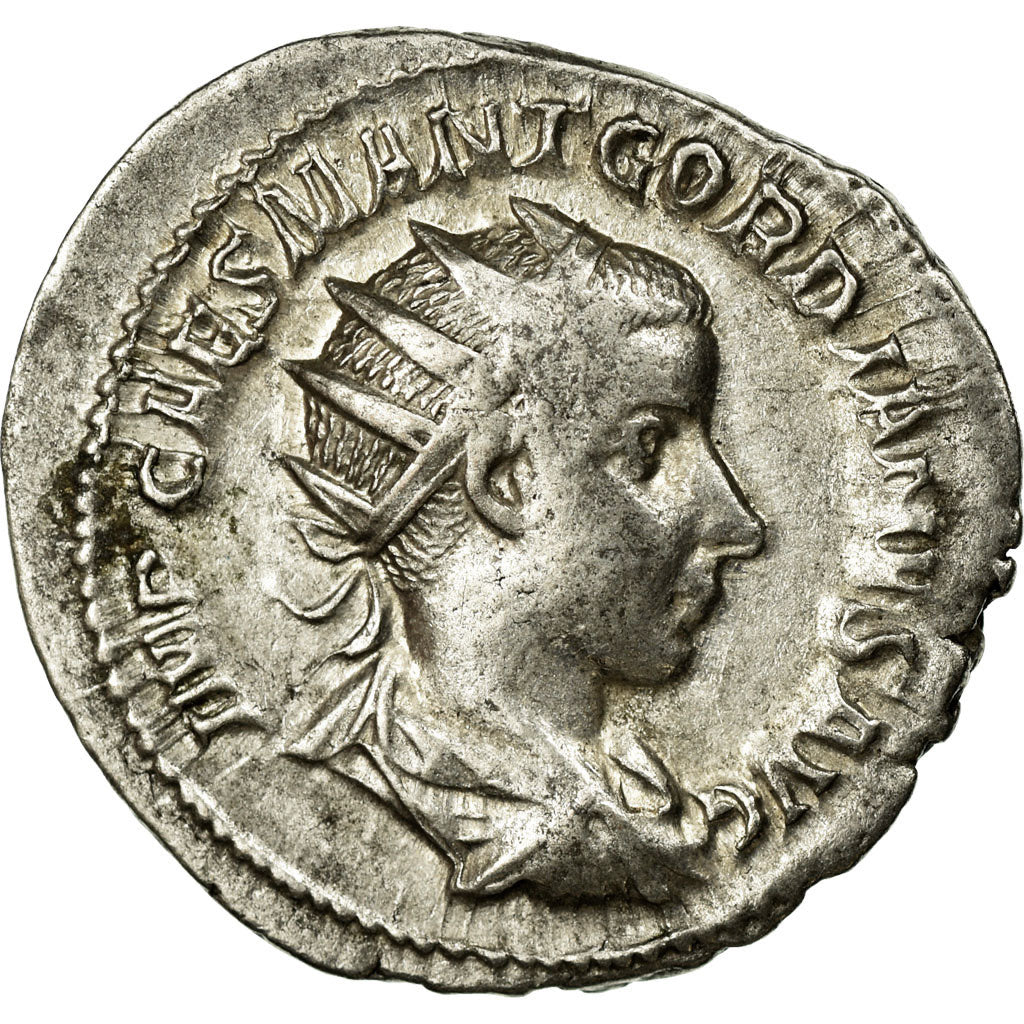 Gordian III, Antoninianus, Billon, AU(50-53), Cohen:17