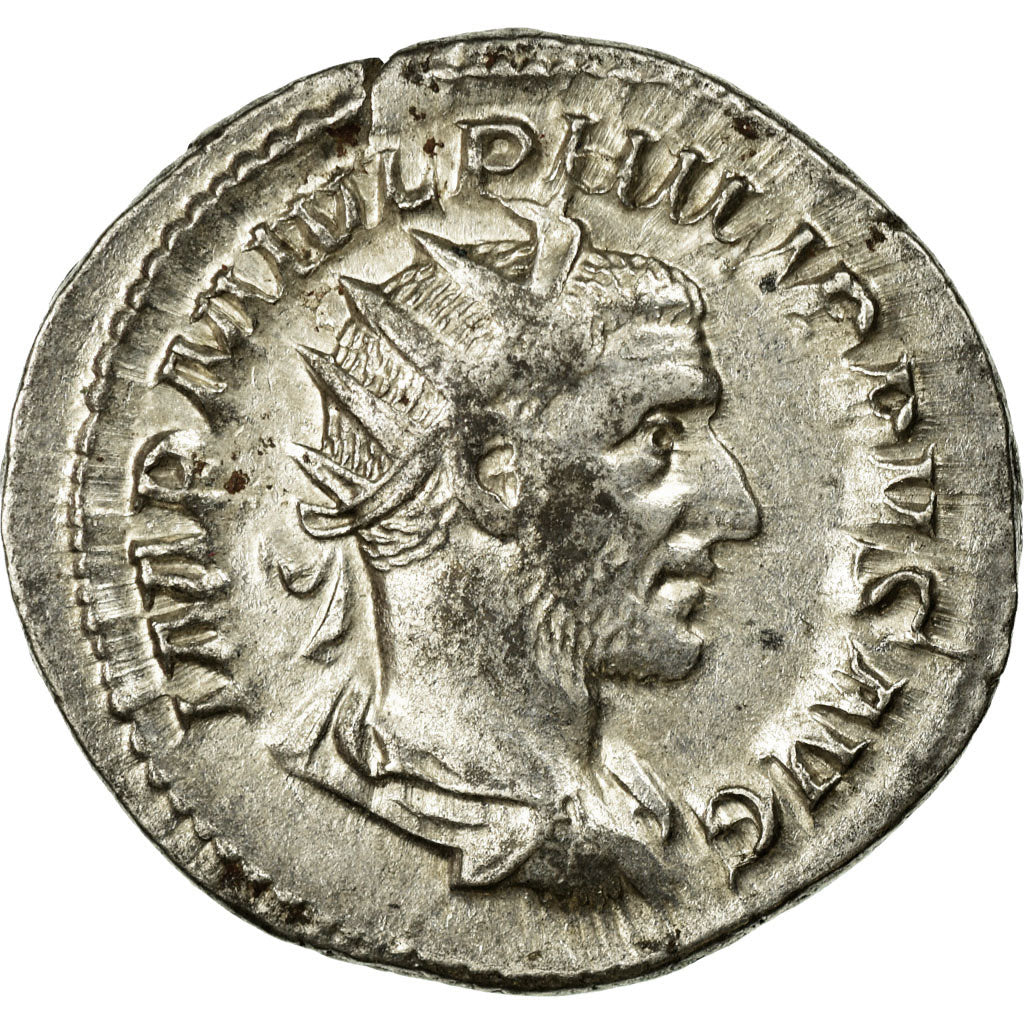 Philip I, Antoninianus, Billon, AU(50-53), Cohen:55