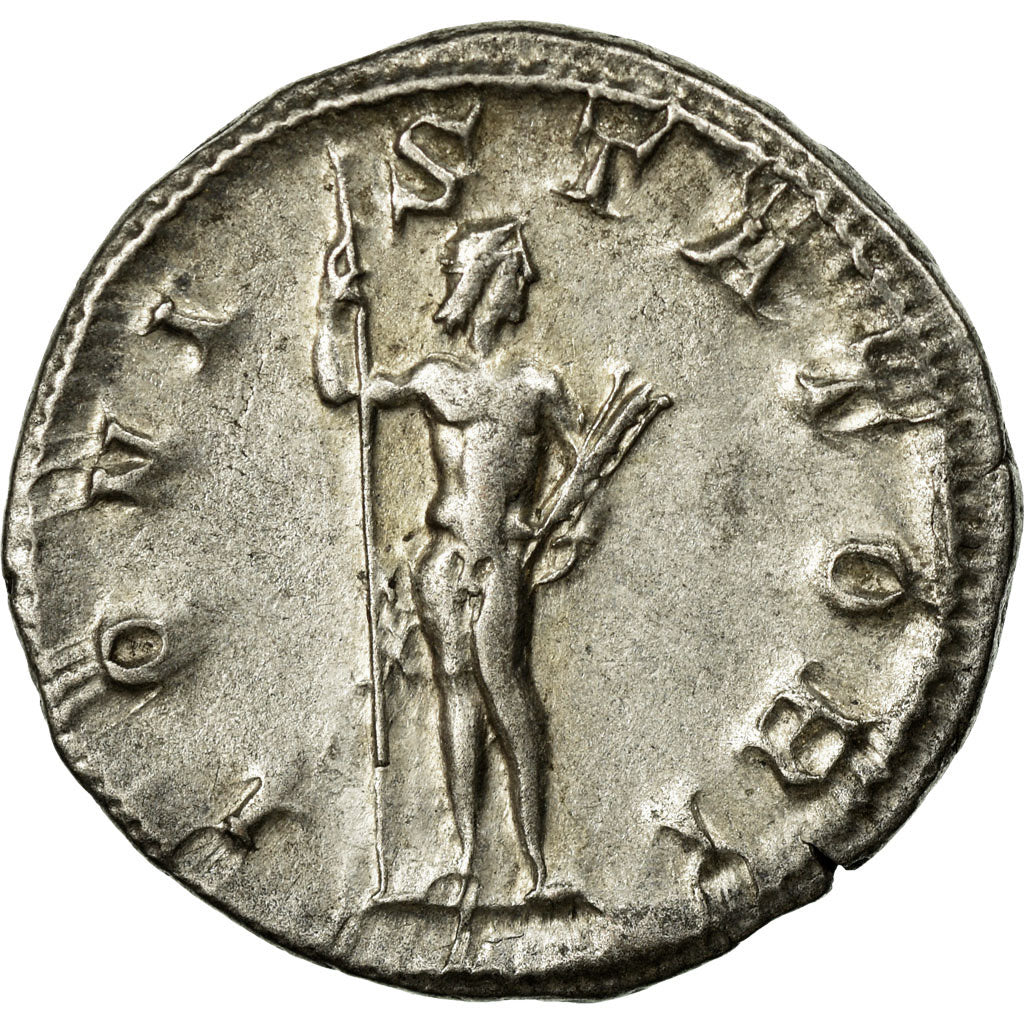 Gordian III, Antoninianus, Billon, AU(55-58), Cohen:109
