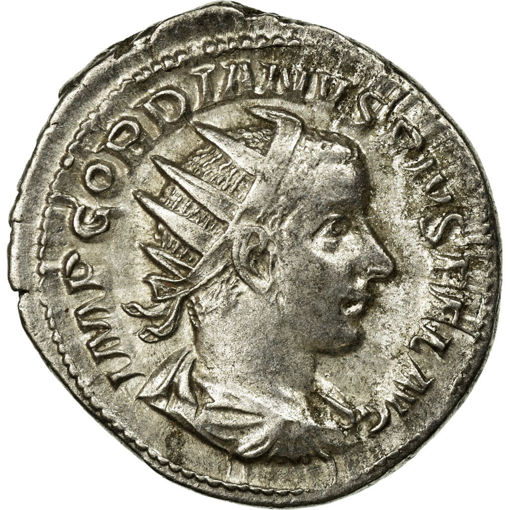 Gordian III, Antoninianus, Billon, AU(50-53), Cohen:272