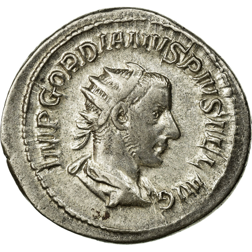 Gordian III, Antoninianus, Billon, AU(50-53), Cohen:71