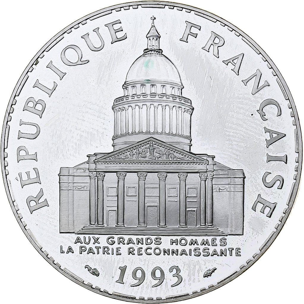 Francia, 100 Francs, Panthéon, 1993, Paris, FS, Argento, SPL, Gadoury:898a
