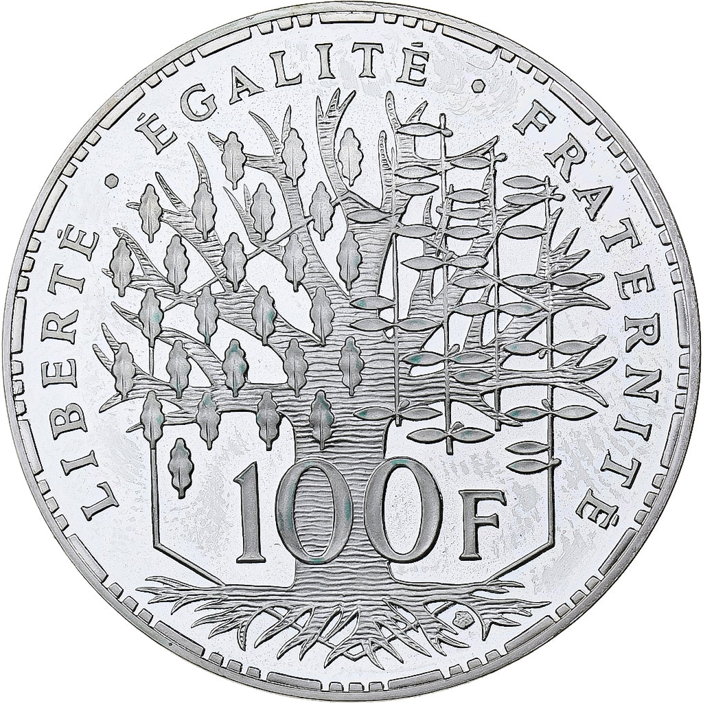 Francia, 100 Francs, Panthéon, 1993, Paris, FS, Argento, SPL, Gadoury:898a