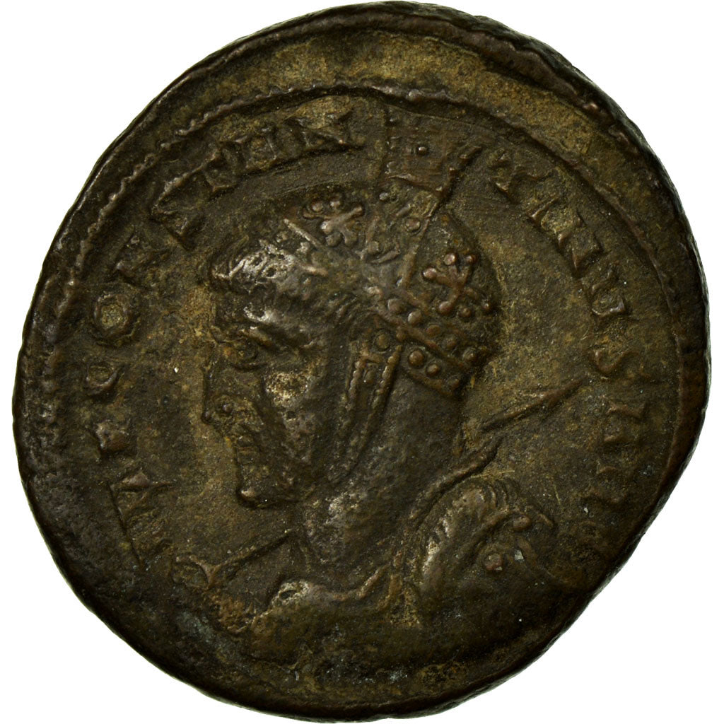 Constantine I, Nummus, Siscia, Copper, EF(40-45), Cohen:637