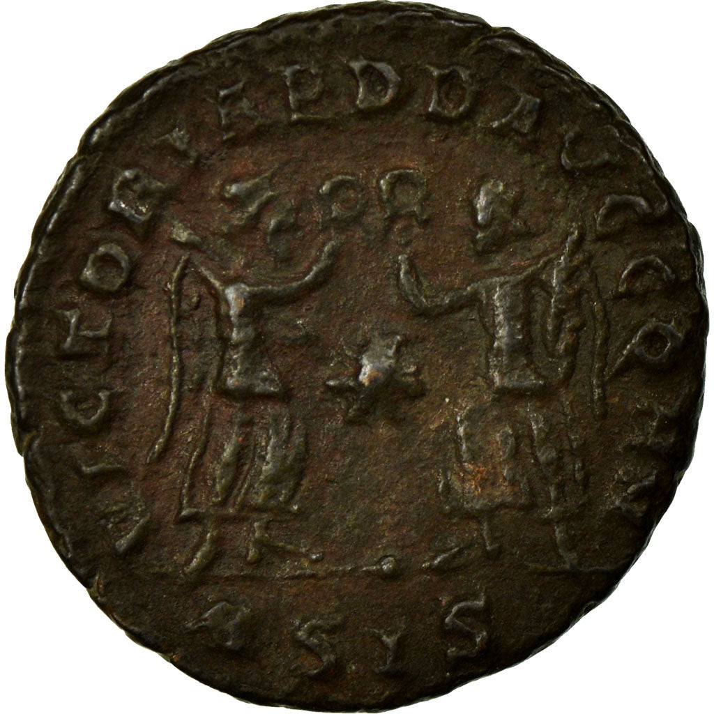 Constans, Nummus, Siscia, Copper, AU(50-53), Cohen:176