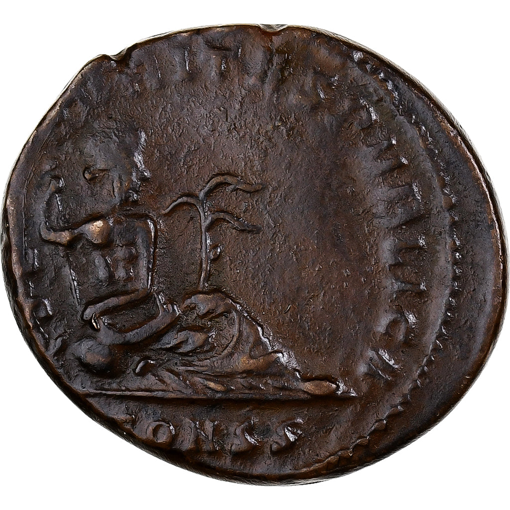 Hannibalianus, Follis, 336-337, Constantinople, Bronzo, BB, RIC:147