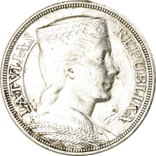 Münze, Latvia, 5 Lati, 1931, SS+, Silber, KM:9