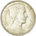 Moneta, Łotwa, 5 Lati, 1931, AU(50-53), Srebro, KM:9