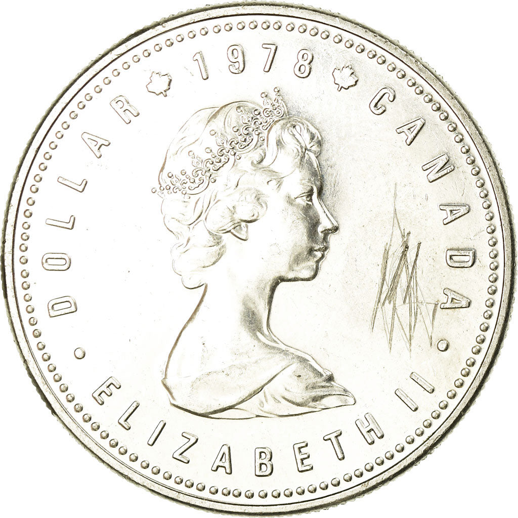 Coin, Canada, Elizabeth II, Dollar, 1978, Royal Canadian Mint, Ottawa