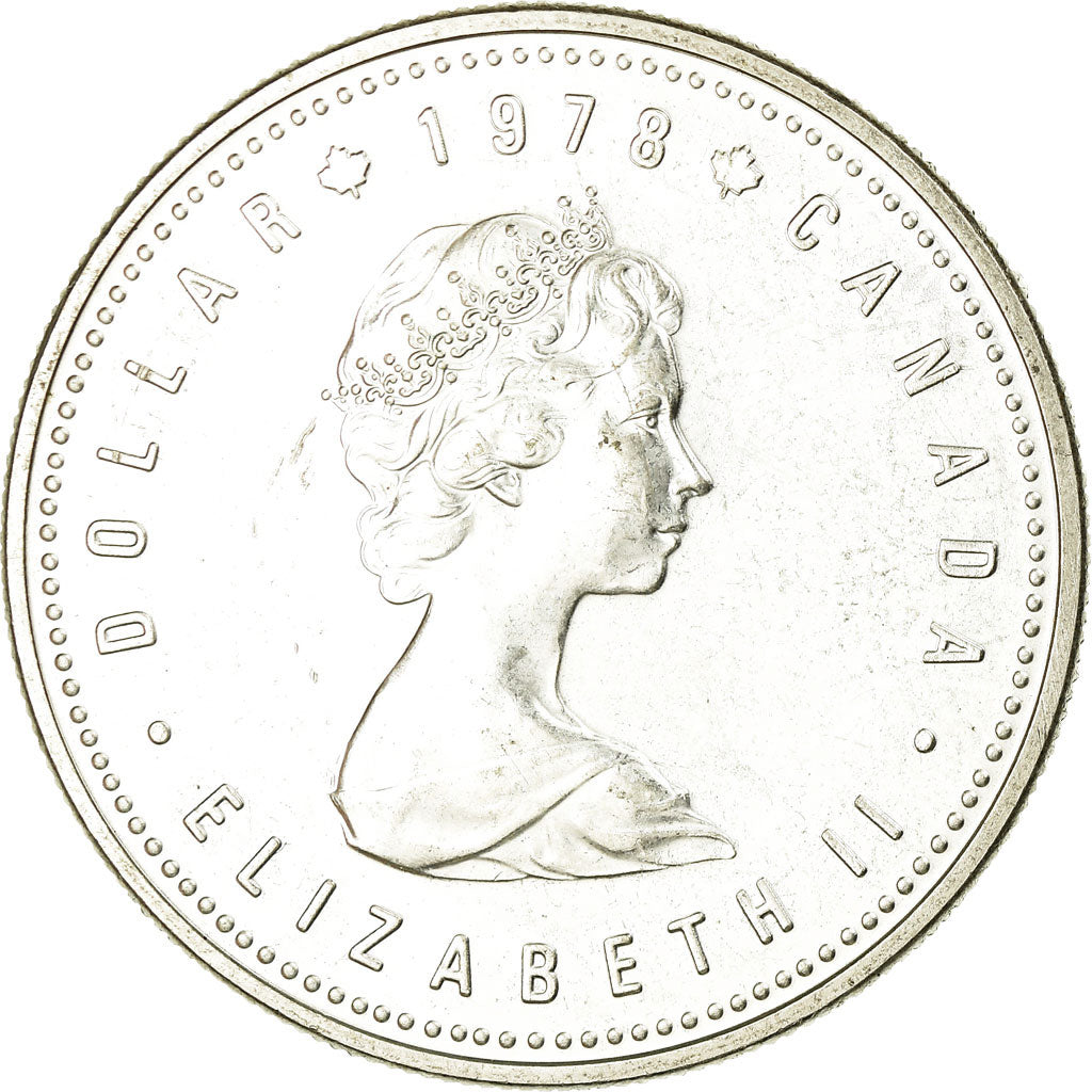 Coin, Canada, Elizabeth II, Dollar, 1978, Royal Canadian Mint, Ottawa