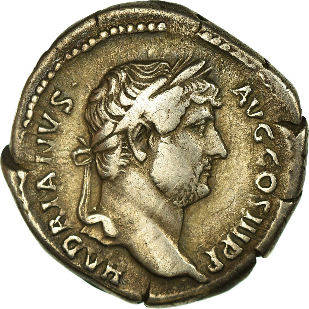 Hadrien, Denier, 130-133, Rome, Rare, Argent, TTB, RIC:1543