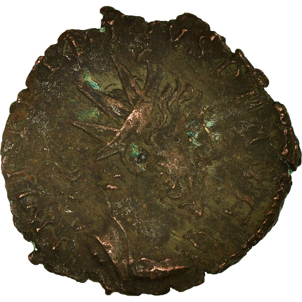 Moeda, Tetricus I, Antoninianus, Trier or Cologne, VF(20-25), Lingote, RIC:88