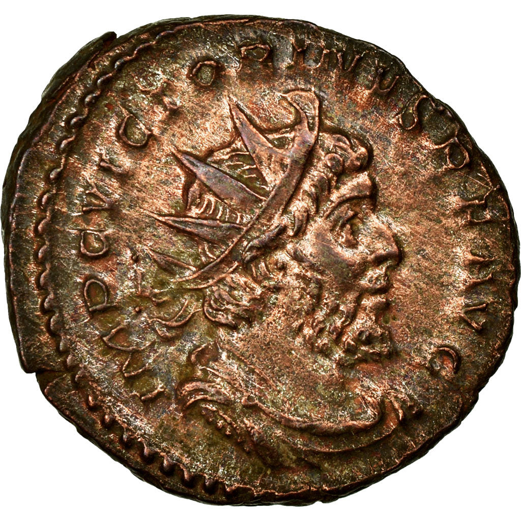 Victorinus, Antoninianus, Bilon, AU(55-58), Cohen:49