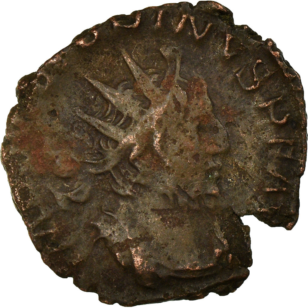 Coin, Victorinus, Antoninianus, Trier or Cologne, VF(20-25), Billon, Cohen:131